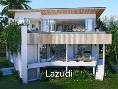 4-Bed Sea Views Villa in Bo Phut Hills