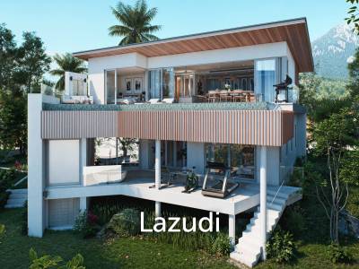 4-Bed Sea Views Villa in Bo Phut Hills