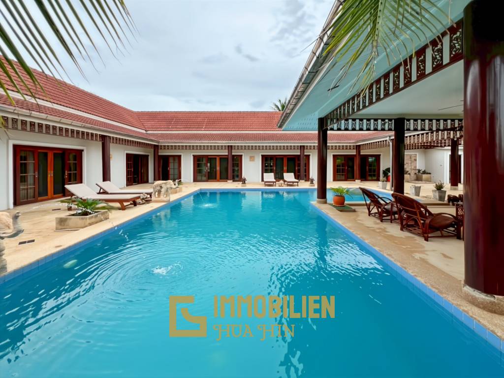 วิลล่า 4 ห้องนอนหรูในโครงการ Smart House Resort หัวหิน