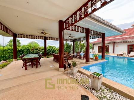 วิลล่า 4 ห้องนอนหรูในโครงการ Smart House Resort หัวหิน