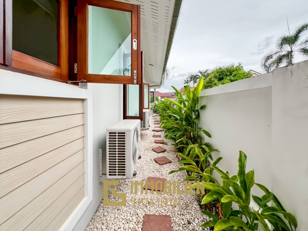 วิลล่า 4 ห้องนอนหรูในโครงการ Smart House Resort หัวหิน