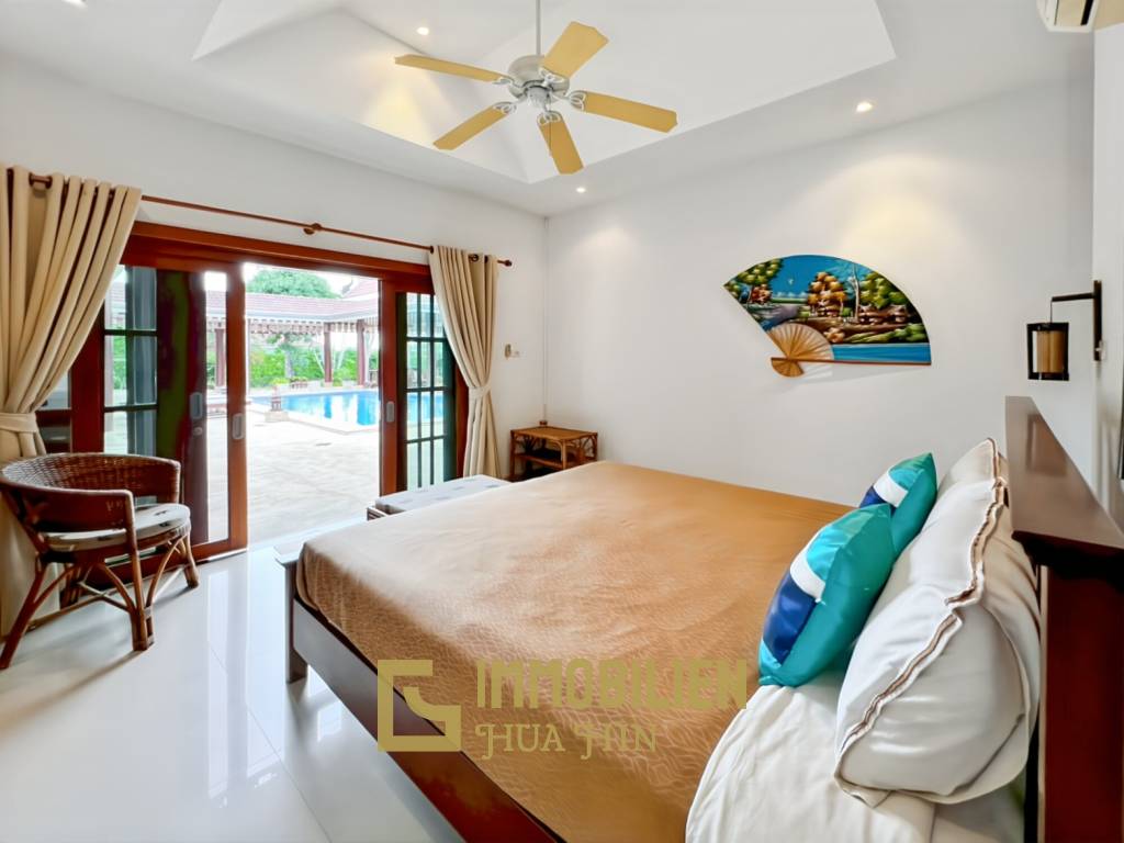 วิลล่า 4 ห้องนอนหรูในโครงการ Smart House Resort หัวหิน