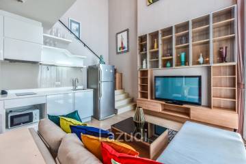 2 bedrooms 2 bathrooms duplex 80 Sq.M. Pyne by Sansiri