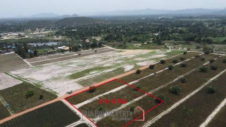 Prime Freehold 2 Rai Land in Thap Tai Hua Hin for Sale