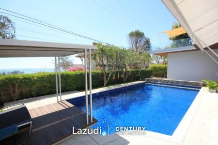 High quality newly built Beachfront 3 story 3 Bed pool villa