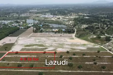 ขายที่ดินทำเลดี 4-0-18 ไร่ วิวภูเขาในทับใต้ หัวหิน