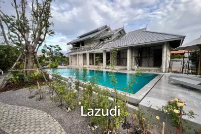 Great Modern Lanna design and quality pool Villa on Large land plot