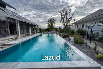 Great Modern Lanna design and quality pool Villa on Large land plot