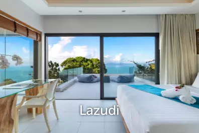 Luxury Ocean View Villa on Expansive 2,100 sqm Plot in Bang Por