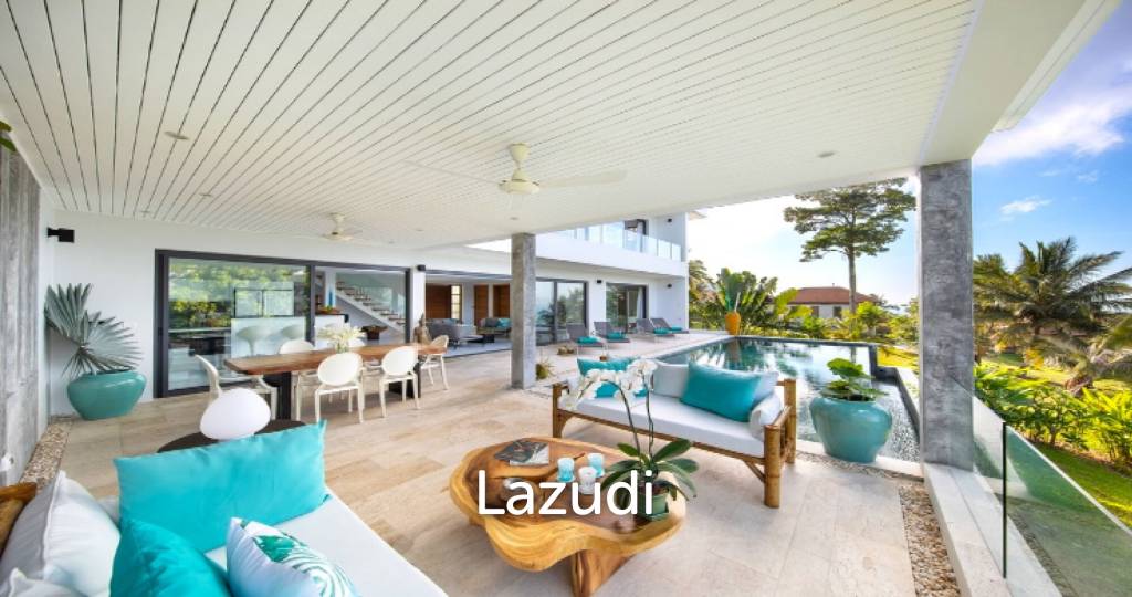 Luxury Ocean View Villa on Expansive 2,100 sqm Plot in Bang Por