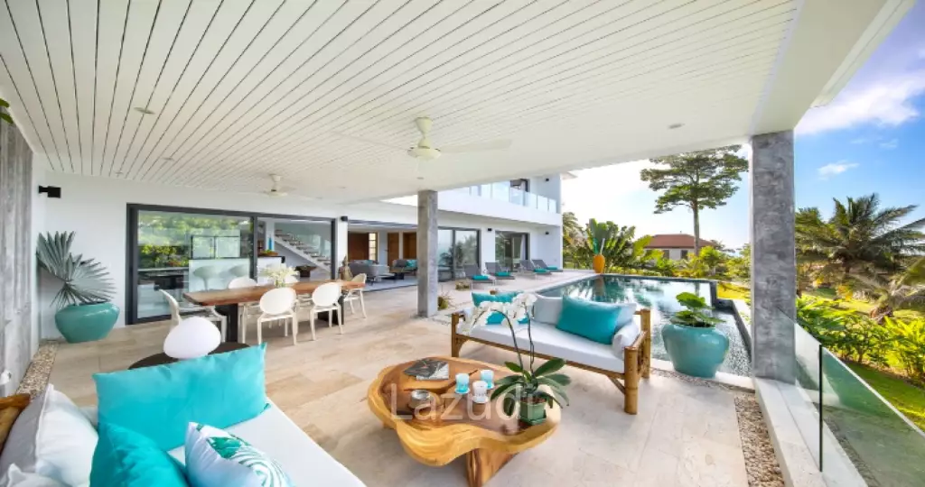 Luxury Ocean View Villa on Expansive 2,100 sqm Plot in Bang Por