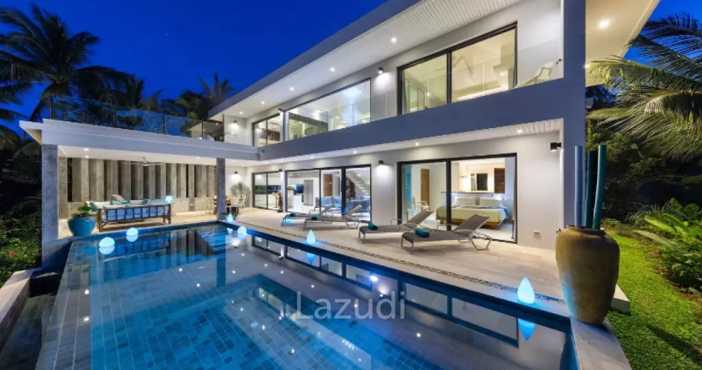 Luxury Ocean View Villa on Expansive 2,100 sqm Plot in Bang Por