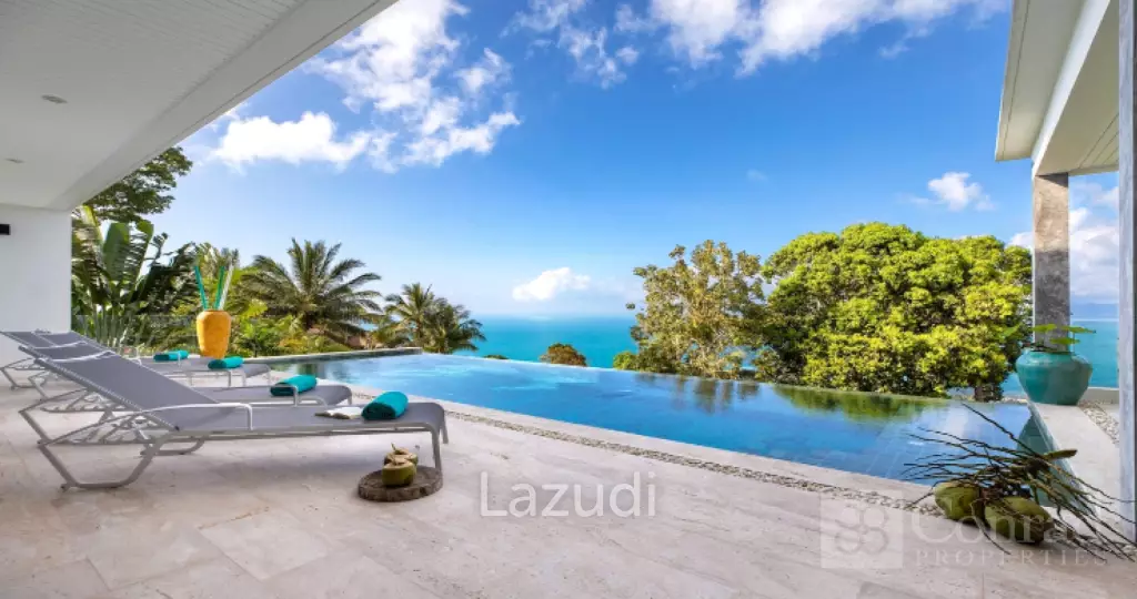 Luxury Ocean View Villa on Expansive 2,100 sqm Plot in Bang Por