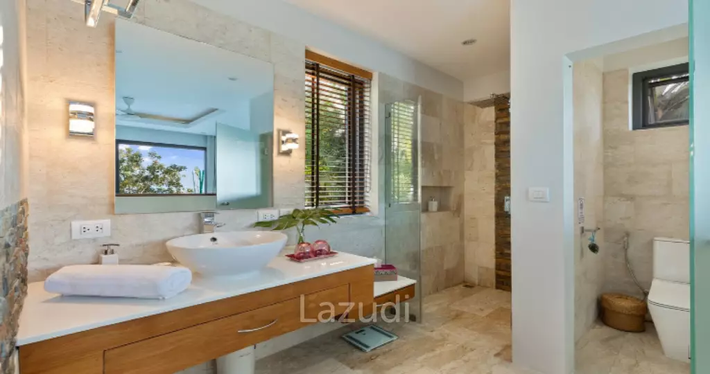 Luxury Ocean View Villa on Expansive 2,100 sqm Plot in Bang Por