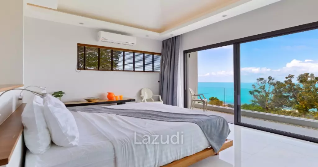 Luxury Ocean View Villa on Expansive 2,100 sqm Plot in Bang Por