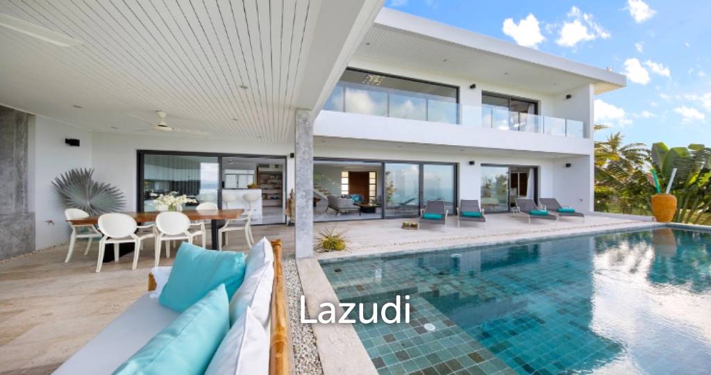 Luxury Ocean View Villa on Expansive 2,100 sqm Plot in Bang Por