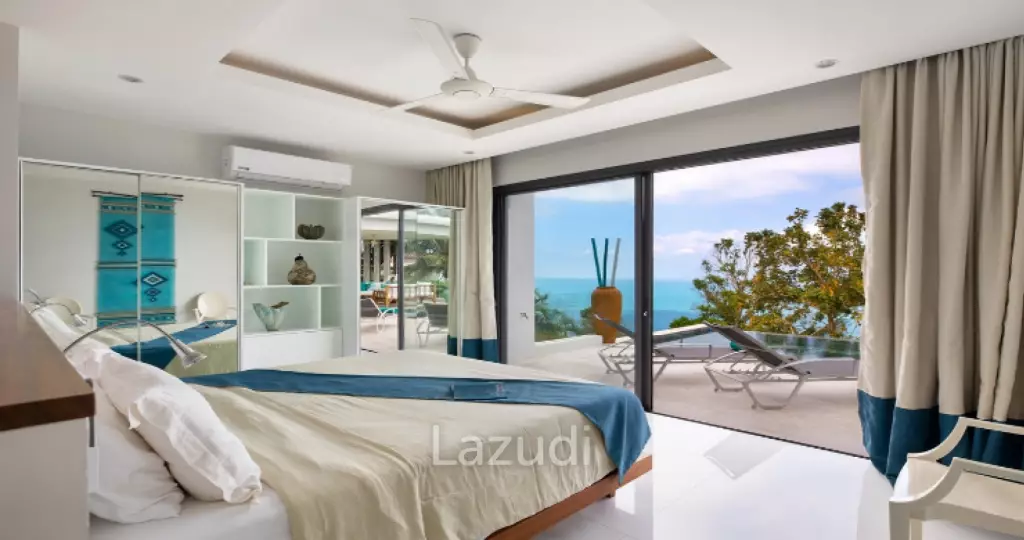 Luxury Ocean View Villa on Expansive 2,100 sqm Plot in Bang Por