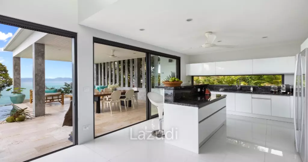 Luxury Ocean View Villa on Expansive 2,100 sqm Plot in Bang Por