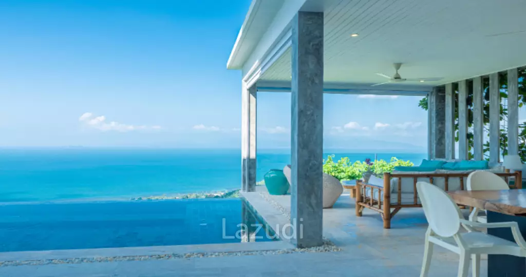 Luxury Ocean View Villa on Expansive 2,100 sqm Plot in Bang Por