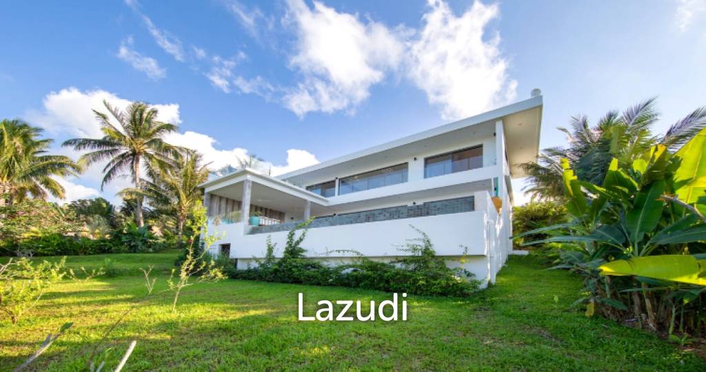 Luxury Ocean View Villa on Expansive 2,100 sqm Plot in Bang Por