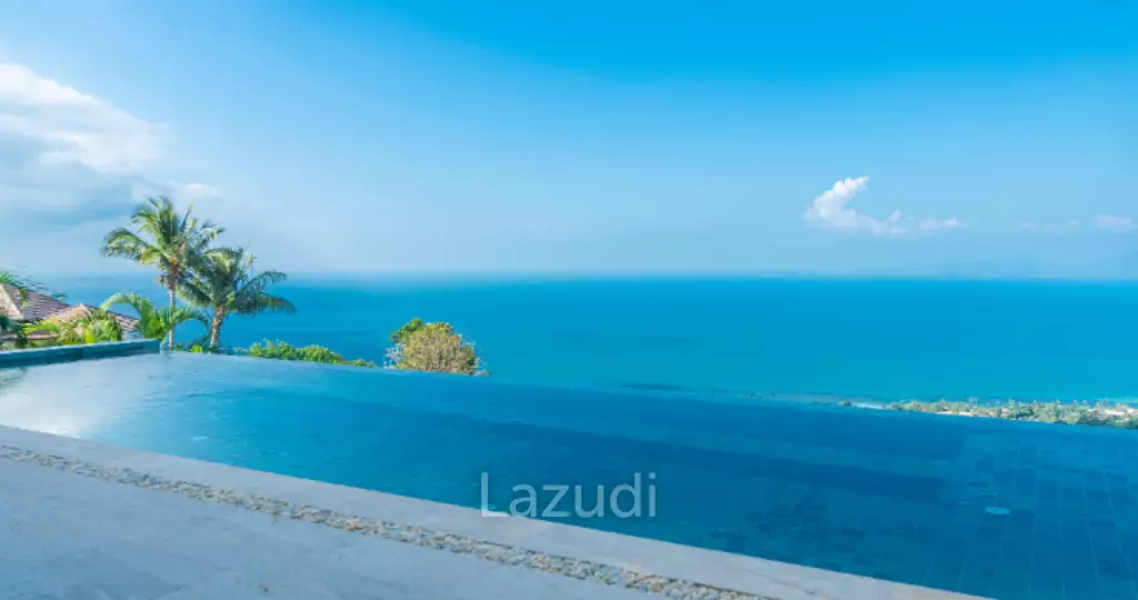 Luxury Ocean View Villa on Expansive 2,100 sqm Plot in Bang Por