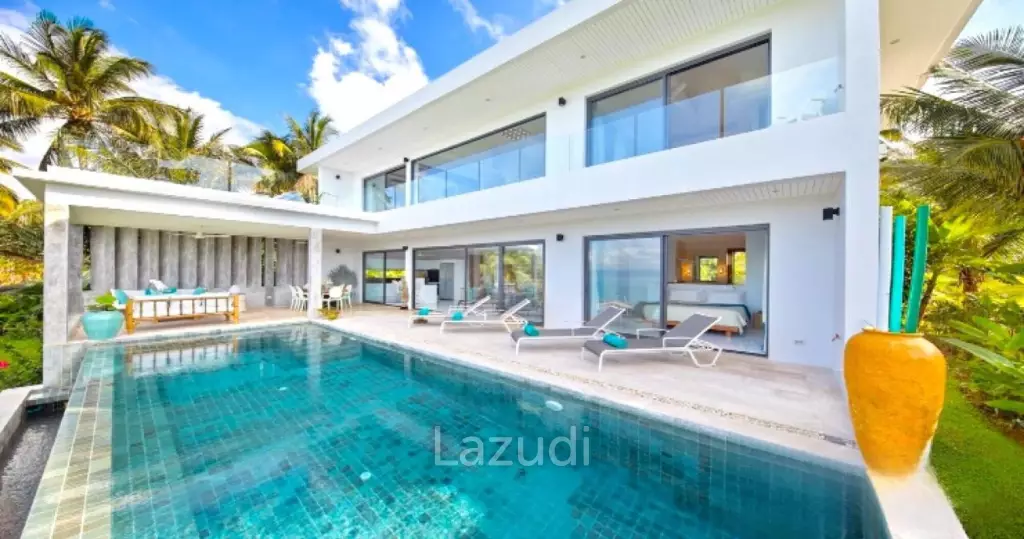 Luxury Ocean View Villa on Expansive 2,100 sqm Plot in Bang Por