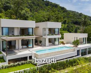 Panoramic Sea View 5-Bed Villa in Chaweng Hill