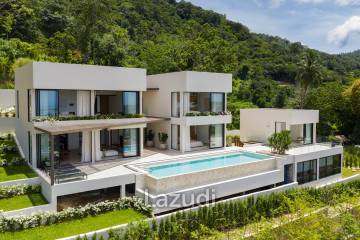 Panoramic Sea View 5-Bed Villa in Chaweng Hill