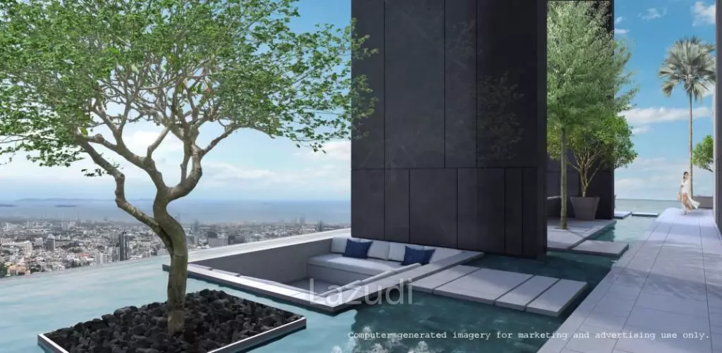 1 Bedroom 1 Bathroom 34.30 SQ.M. Once Wongamat