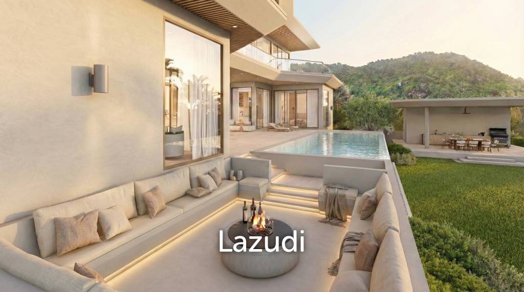 907 sqm luxury pool villa with mountain views in Nong Kae Hua Hin