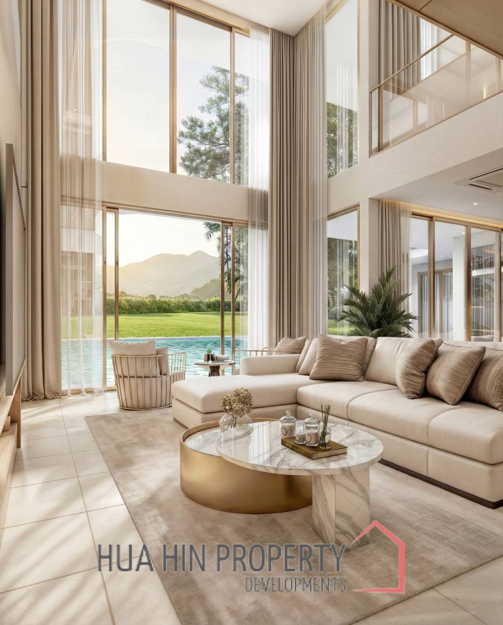 907.5 Sq.m Luxury pool villa in Serene Villa Hua Hin, Nong Kae