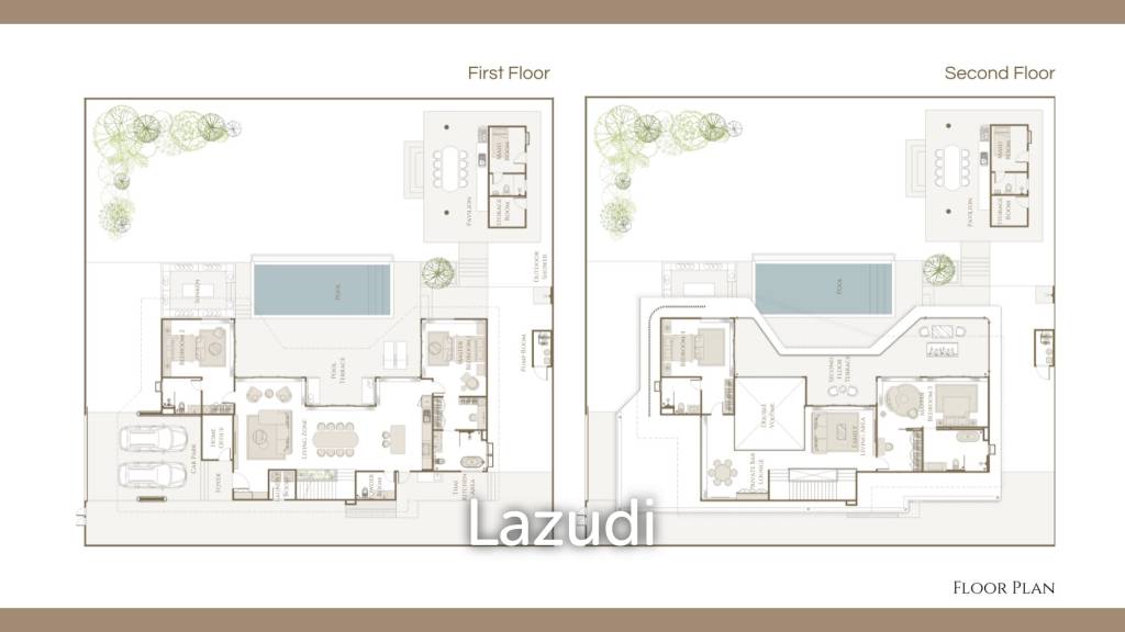 907 sqm luxury pool villa with mountain views in Nong Kae Hua Hin