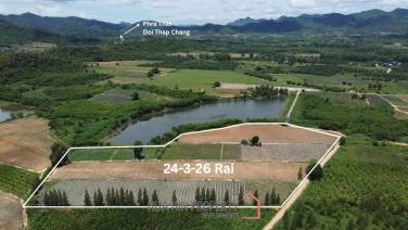 Expansive Freehold Land 24-3-26 Rai in Nong Phlap Hua Hin