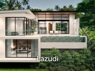 Sea Views 3-Bed Villa in Prime Bophut – Near Beach & Fisherman’s Village