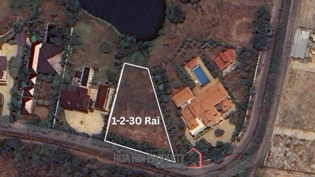 Exclusive Freehold Land 1-2-30 Rai in Palm Hills Golf and Residence