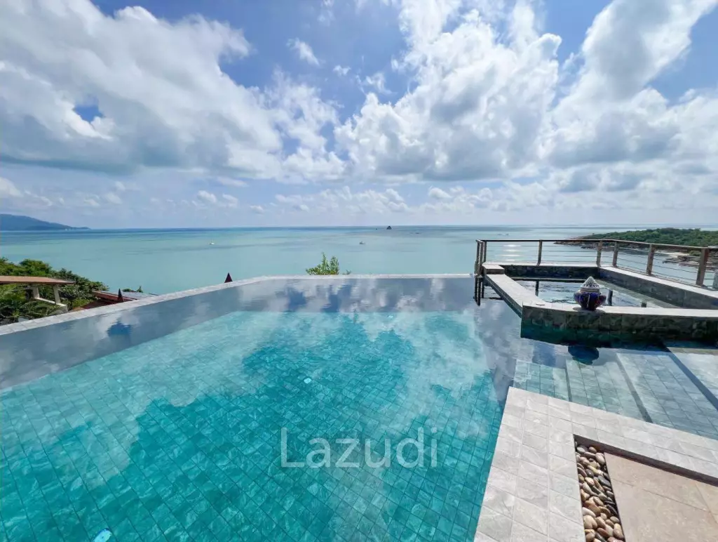 Panoramic Sea View Villa Just 200m from Thongson Beach