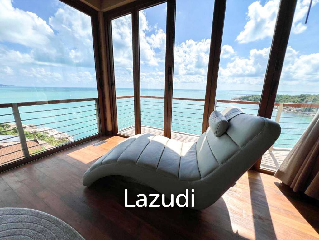 Panoramic Sea View Villa Just 200m from Thongson Beach