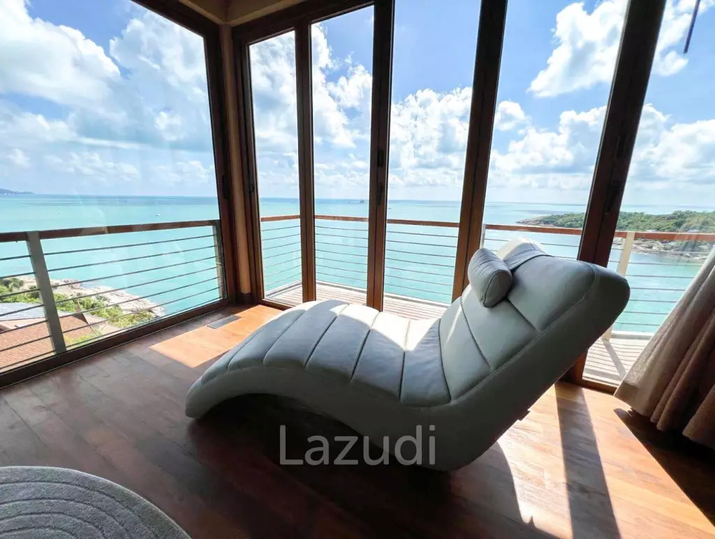 Panoramic Sea View Villa Just 200m from Thongson Beach