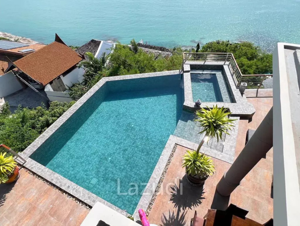 Panoramic Sea View Villa Just 200m from Thongson Beach