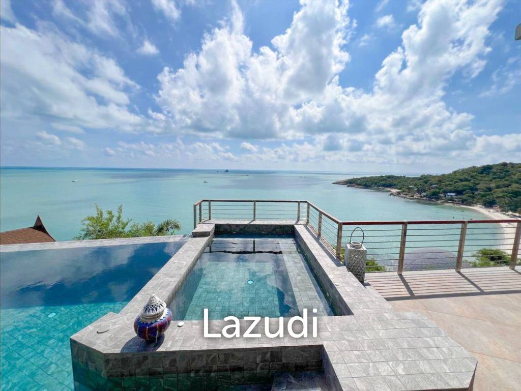 Panoramic Sea View Villa Just 200m from Thongson Beach