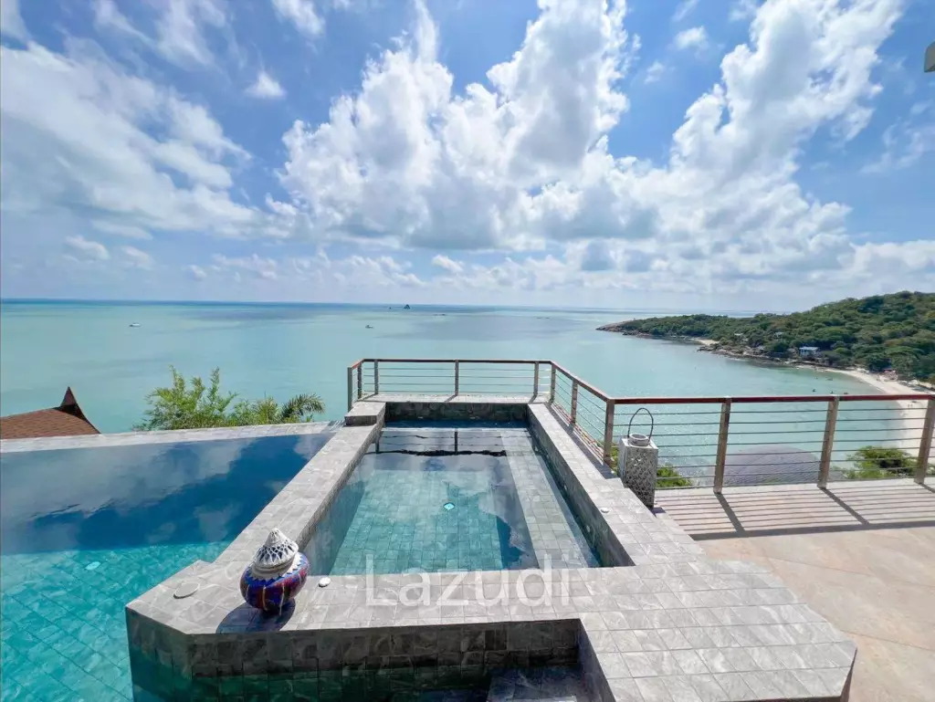 Panoramic Sea View Villa Just 200m from Thongson Beach