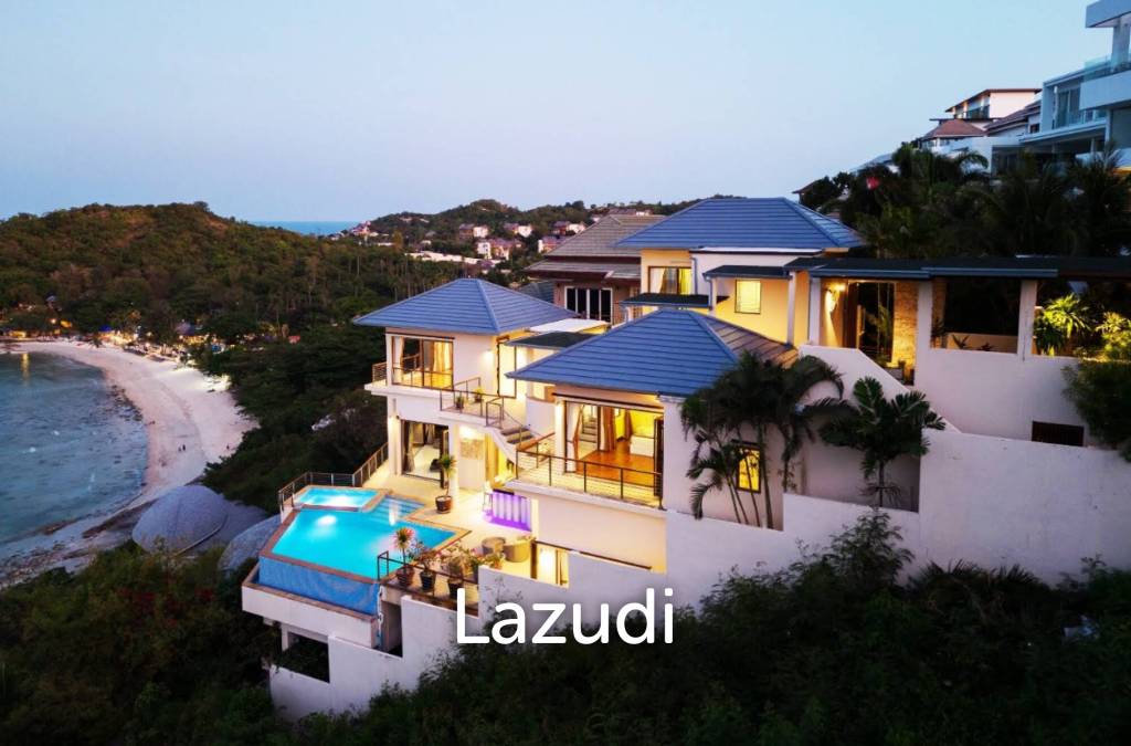 Panoramic Sea View Villa Just 200m from Thongson Beach
