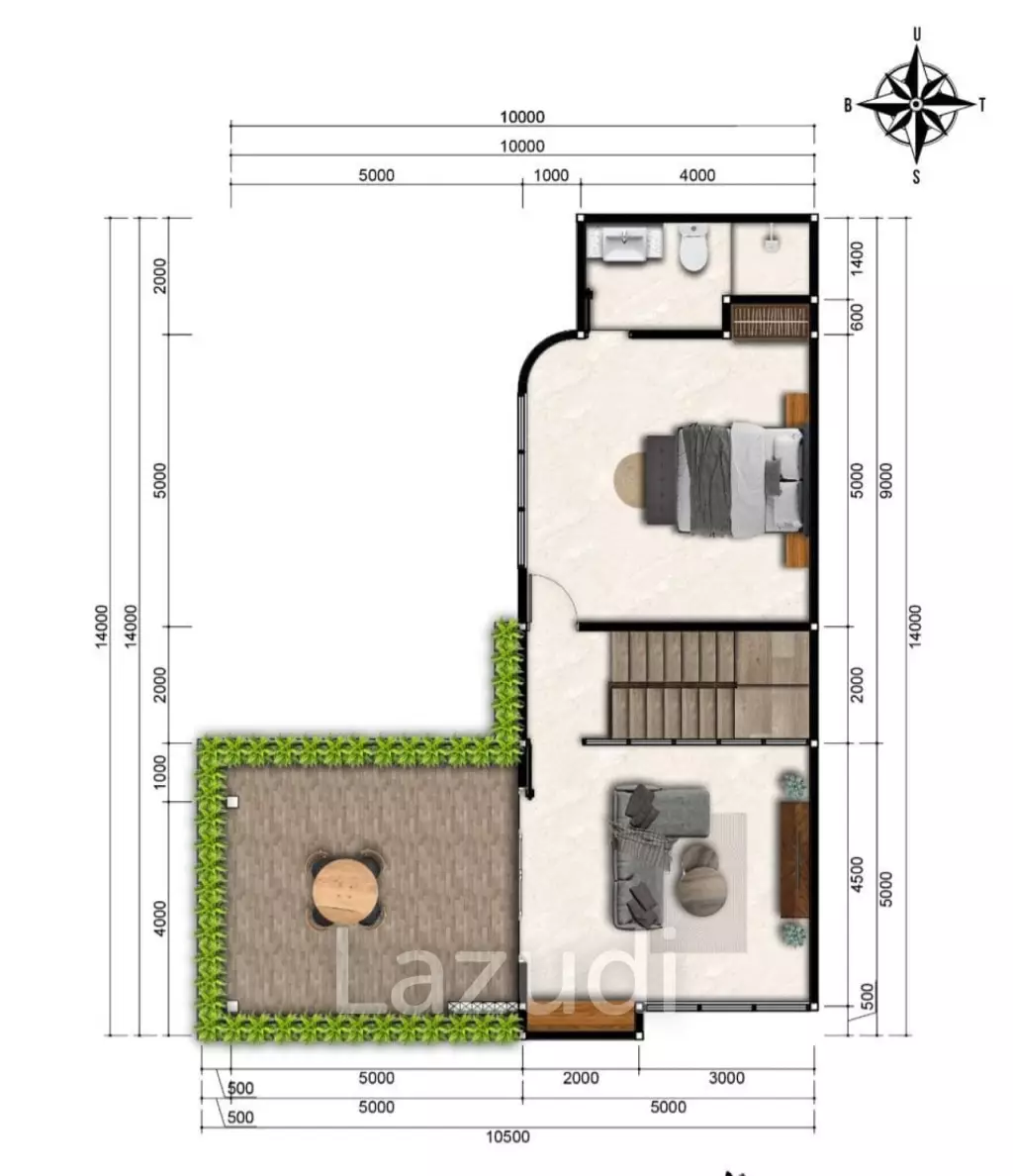 Ocean View Leasehold Villa 100m from Mengening Beach Cemagi Bali