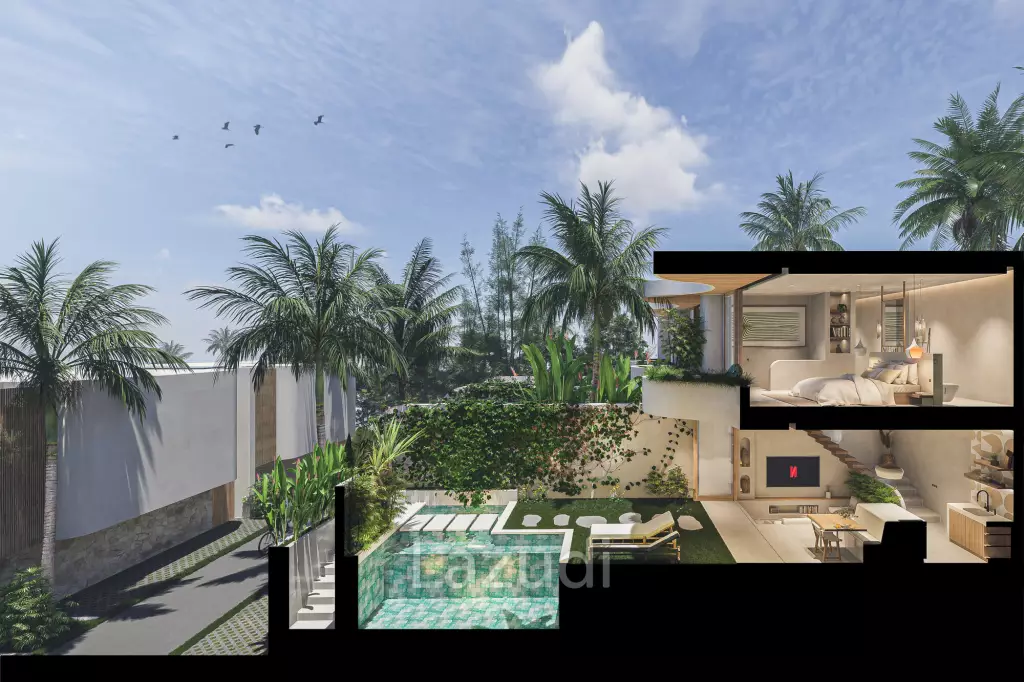 Ocean View One Bedroom Leasehold Villa in Pecatu Bali