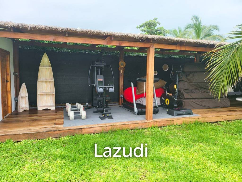 Beachfront 4-Bedroom Villa in Plai Laem– Sunset Views & Private Pool