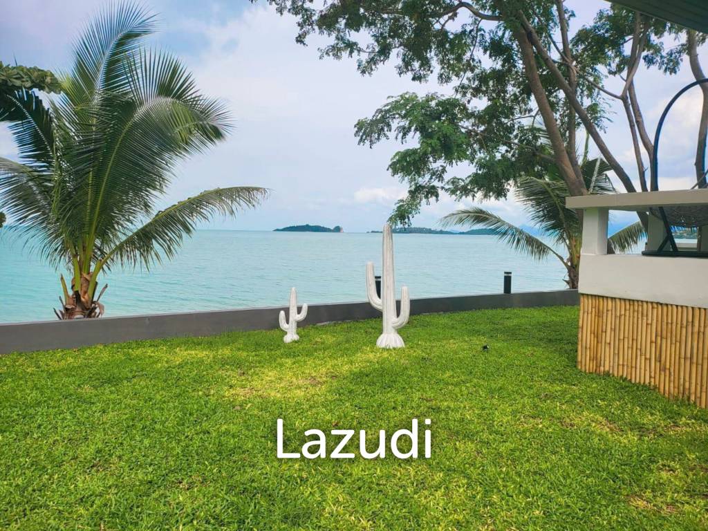 Beachfront 4-Bedroom Villa in Plai Laem– Sunset Views & Private Pool