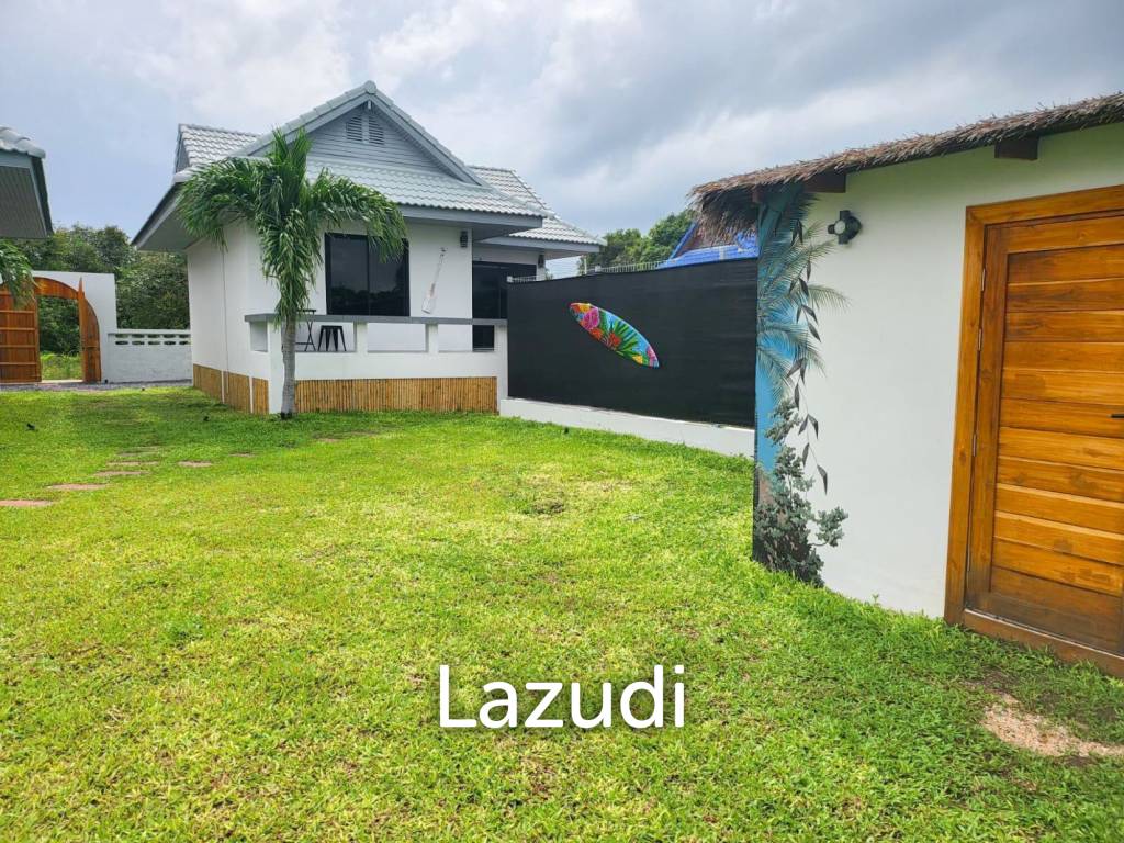 Beachfront 4-Bedroom Villa in Plai Laem– Sunset Views & Private Pool