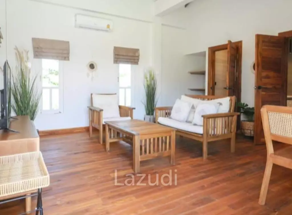 Beachfront 4-Bedroom Villa in Plai Laem– Sunset Views & Private Pool