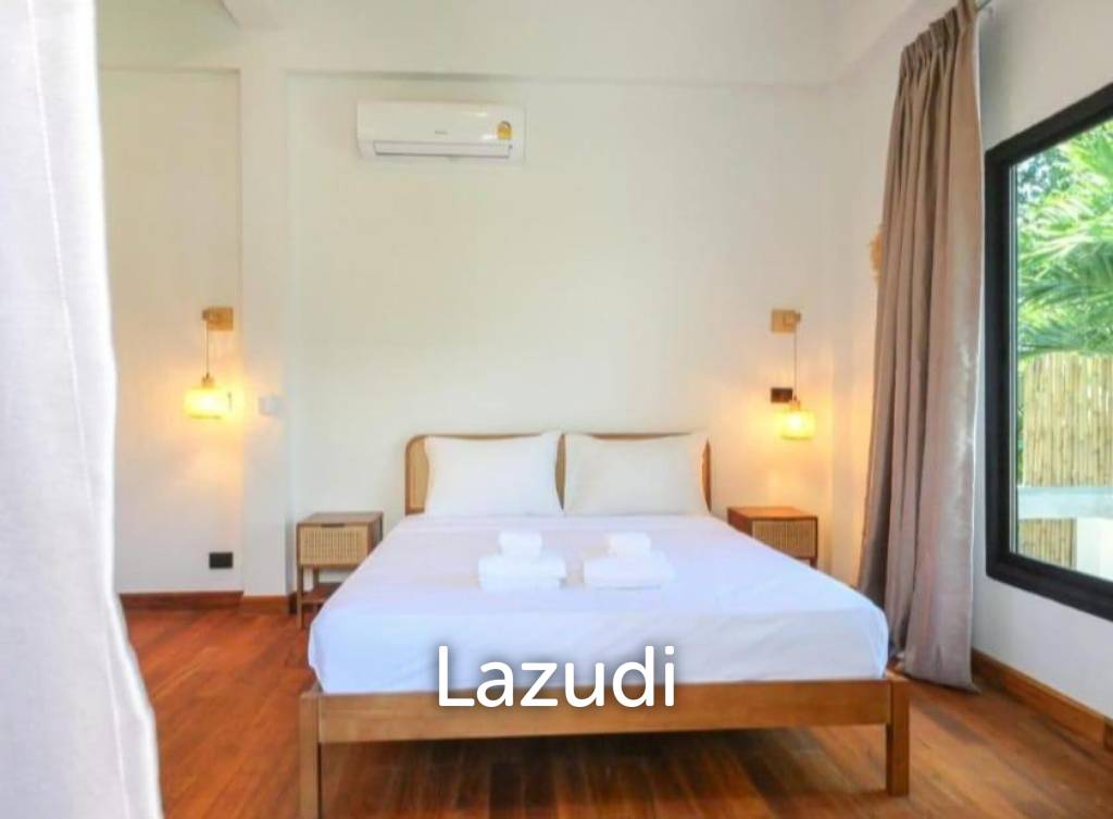 Beachfront 4-Bedroom Villa in Plai Laem– Sunset Views & Private Pool
