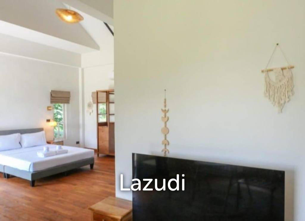 Beachfront 4-Bedroom Villa in Plai Laem– Sunset Views & Private Pool